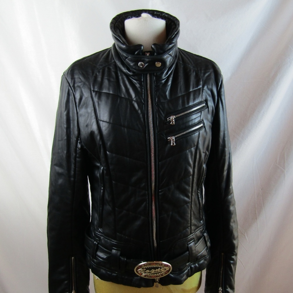 BOGNER  Motorcycle Style Ski Jacket Sz 6 NWOT